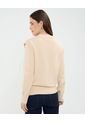 Saco Para Mujer Cuello Redondo Color Beige Marca Patprimo #30330627 de Patprimo