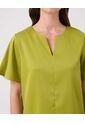 Blusa Para Mujer Manga Corta Color Verde Marca Patprimo #30123608 de Patprimo