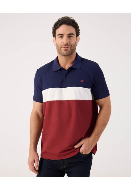 Polo Para Hombre Cuello Tejido Sin Bolsillo Color Azul Marca Patprimo #44112740