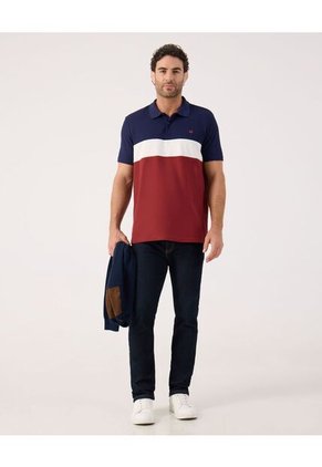 Polo Para Hombre Cuello Tejido Sin Bolsillo Color Azul Marca Patprimo #44112740