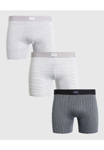 Boxer Para Hombre Fleat Seamer Medio Color Negro Marca Patprimo #44130003