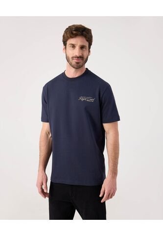 Camiseta Para Hombre Manga Corta Cuello Redondo Color Azul Marca Patprimo #44090967 Patprimo