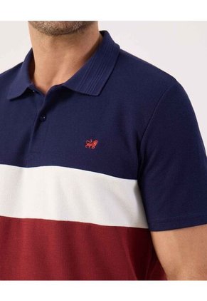 Polo Para Hombre Cuello Tejido Sin Bolsillo Color Azul Marca Patprimo #44112740