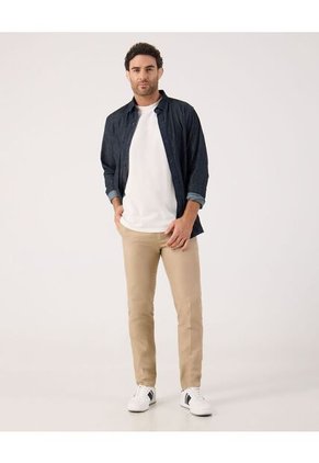 Camiseta Para Hombre Manga Corta Cuello Redondo Color Blanco Marca Patprimo #44090937