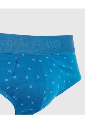 Boxer X1 Para Hombre Brief Color Azul Marca Patprimo #44000458