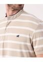 Polo Para Hombre Cuello Mao Sin Bolsillo Color Beige Marca Patprimo #44112743 de Patprimo