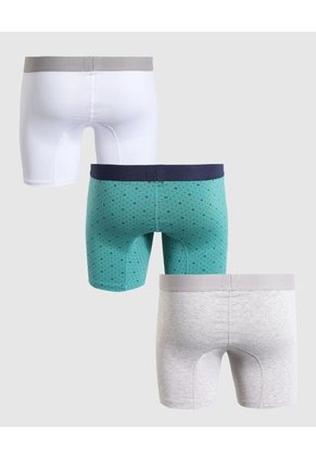 Boxer X3 Para Hombre Fleat Seamer Medio Color Surtido Marca Patprimo #44420001