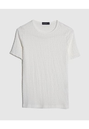 Camiseta Para Mujer Manga Corta Color Blanco Marca Patprimo #30093517