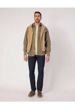 Camisa Para Hombre Sobrecamisa Manga Larga Color Verde Marca Patprimo #44013115