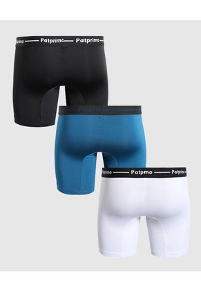 Boxer X3 Para Hombre Filete Medio Color Surtido Marca Patprimo #44420003