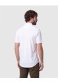 Camisa Manga Corta De Punto   Para Hombre Blanco Patprimo de Patprimo