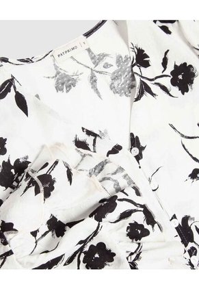 Blusa Para Mujer Manga 3/4 Color Blanco Marca Patprimo #30123591