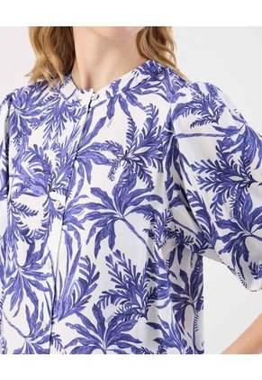 Blusa  Para Mujer Manga 3/4 Color Azul Marca Patprimo #30123623