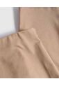 Legging De Tiro Alto Con Botones Marineros   Para Mujer Beige Patprimo de Patprimo