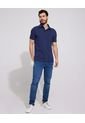 Polo Para Hombre Cuello Maquina Con Bolsillo Color Azul  Marca Patprimo #44112428 de Patprimo