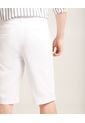 Bermuda Para Hombre Regular Largo Color Blanco Marca Patprimo #44100414 de Patprimo