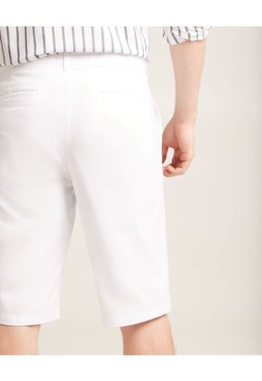 Bermuda Para Hombre Regular Largo Color Blanco Marca Patprimo #44100414