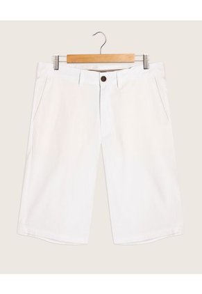 Bermuda Para Hombre Regular Largo Color Blanco Marca Patprimo #44100414