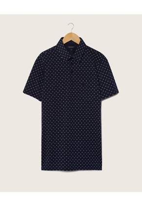Polo Para Hombre Cuello Maquina Con Bolsillo Color Azul  Marca Patprimo #44112428