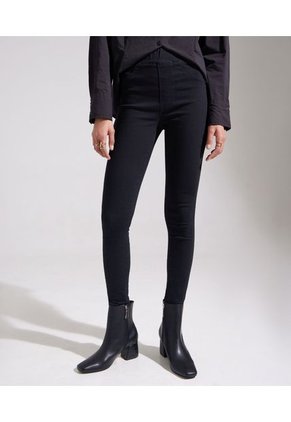 Leggings Tono Negro  Para Mujer Negro Patprimo