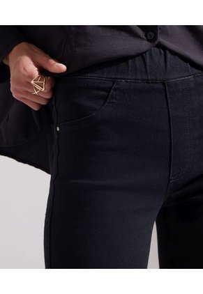 Leggings Tono Negro  Para Mujer Negro Patprimo