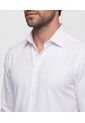 Camisa Non Iron Manga Larga Sin Bolsillo  Para Hombre Blanco Patprimo de Patprimo