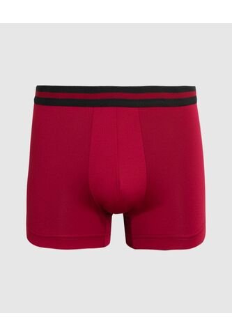 Bóxer Trunk Con Elástico Rayado  X1 Para Hombre Vino Patprimo Patprimo