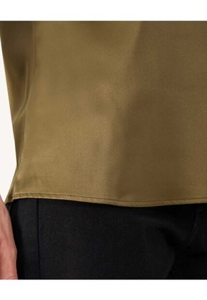 Blusa Para Mujer Manga Corta Color Verde Oscuro Marca Patprimo #30123386