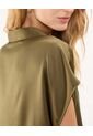 Blusa Para Mujer Manga Corta Color Verde Oscuro Marca Patprimo #30123386 de Patprimo