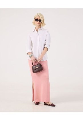 Falda Para Mujer Medio Color Rosa Marca Patprimo #30140409