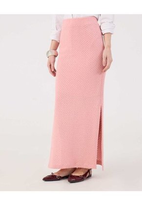 Falda Para Mujer Medio Color Rosa Marca Patprimo #30140409