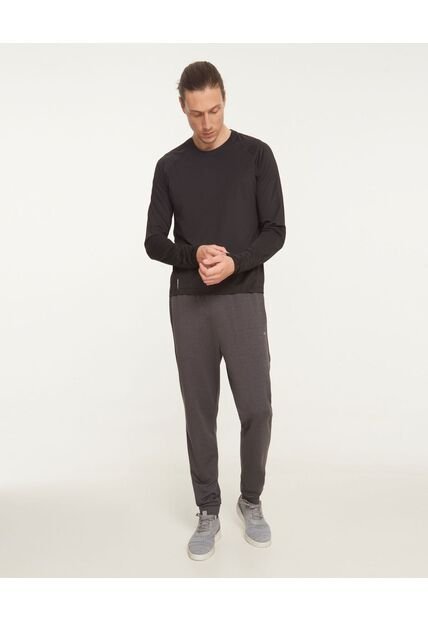 Camiseta Para Hombre Manga Larga Cuello Redondo Color Negro Marca Patprimo #44090862