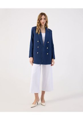 Chaqueta Para Mujer Blazer Color Azul Marca Patprimo #30080593