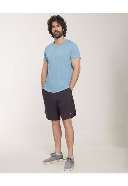 Camiseta Para Hombre Manga Corta Color Azul  Marca Patprimo #44090860