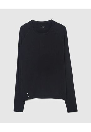 Camiseta Para Hombre Manga Larga Cuello Redondo Color Negro Marca Patprimo #44090862