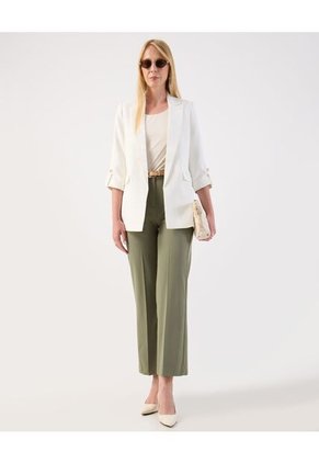 Chaqueta  Para Mujer Blazer Color Crema Marca Patprimo #30080602