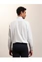 Camisa Manga Larga Unicolor   Para Hombre Azul Patprimo de Patprimo