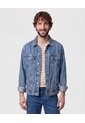 Chaqueta Denim Con Botones   Para Hombre Azul Patprimo de Patprimo