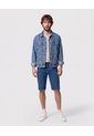 Chaqueta Denim Con Botones   Para Hombre Azul Patprimo de Patprimo