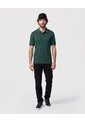 Polo Con Relieve Vertical   Para Hombre Verde Patprimo de Patprimo