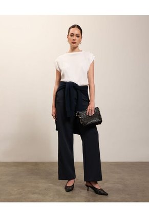 Pantalon Sastrero   Para Mujer Azul Patprimo