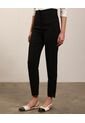 Pantalon Clasico Unicolor   Para Mujer Negro Patprimo de Patprimo