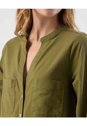Blusa  Para Mujer Manga Larga Color Verde Marca Patprimo #30123634