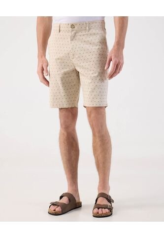 Bermuda  Para Hombre Jogger Corto Color Café Marca Patprimo #44100526 Patprimo