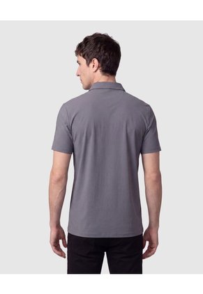 Polo Con Cierre De Cremallera Para Hombre  Para Hombre Gris Patprimo