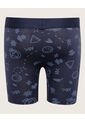 Boxer Para Niño Fleat Seamer Color Azul  Marca Patprimo #66000083 de Patprimo