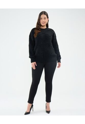 Jean Para Mujer Jeggins Color Negro Marca Patprimo #14160254 Patprimo