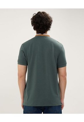 Polo Para Hombre Cuello Mao Sin Bolsillo Color Verde  Marca Patprimo #44112659