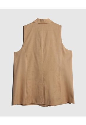 Chaleco Para Mujer  Color Camel Marca Patprimo #14250005