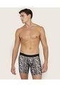 Boxer X2 Para Hombre Fleat Seamer Medio Color Gris Marca Patprimo #44000328 de Patprimo